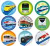 Sticker FUN Sticker Fan Body Set Plarail VOL.1