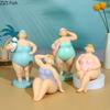 Beach Travel Swimsuit Women Figures Statue Desk Decoration Ornaments Creative Character Resins Sculpture Room Aesthetic Decor
