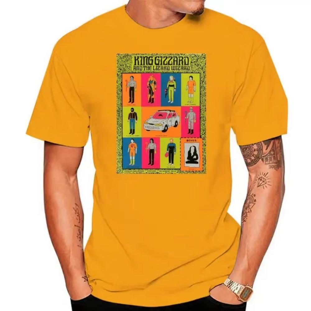 King Gizzard And TheWizard 24 8 2022 Aragon Ballroom Chicago T Shirt Birthday Gift Tee Shirt