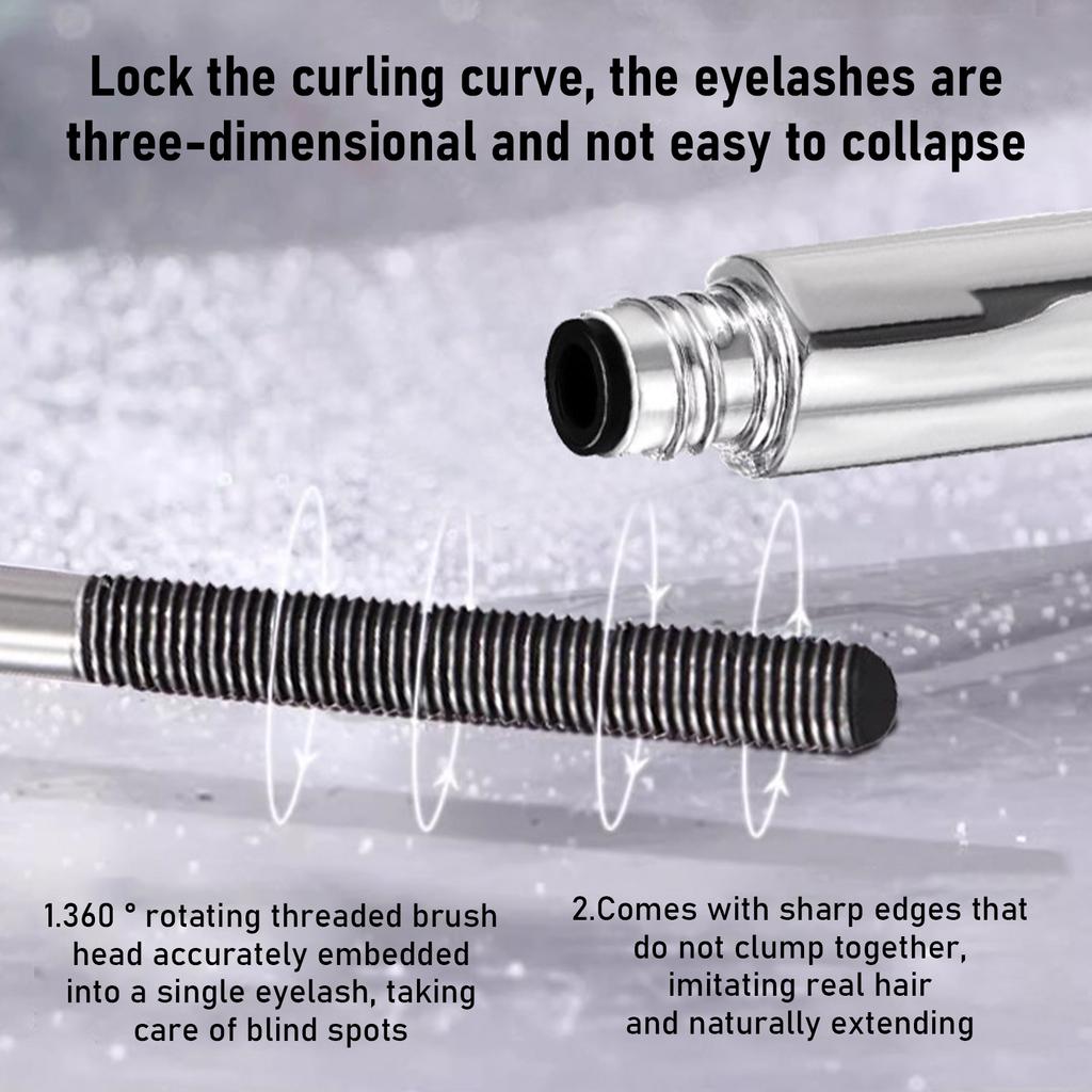 Eyelash Extension Mascara For Women Volumizing, Incredible Length, Long-Stay, Clumps, Mascara For Flake Free 3.5g