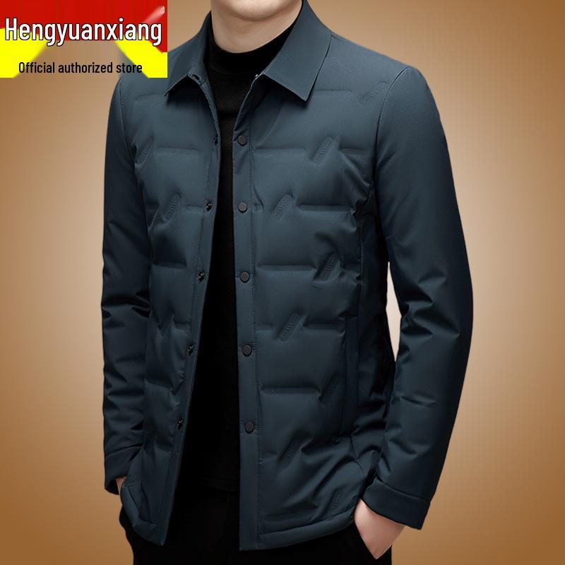 Men s Ultra-Thin Lightweight Down Jacket - Business Casual Spring Festival Edition M (90-110 jin)