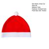 Christmas Car Headrest Cover Santa Claus Hat Multipurpose Decorative Backrest Chair Decoration Xmas Cap Car Decorations Plush Ball Thicken Car