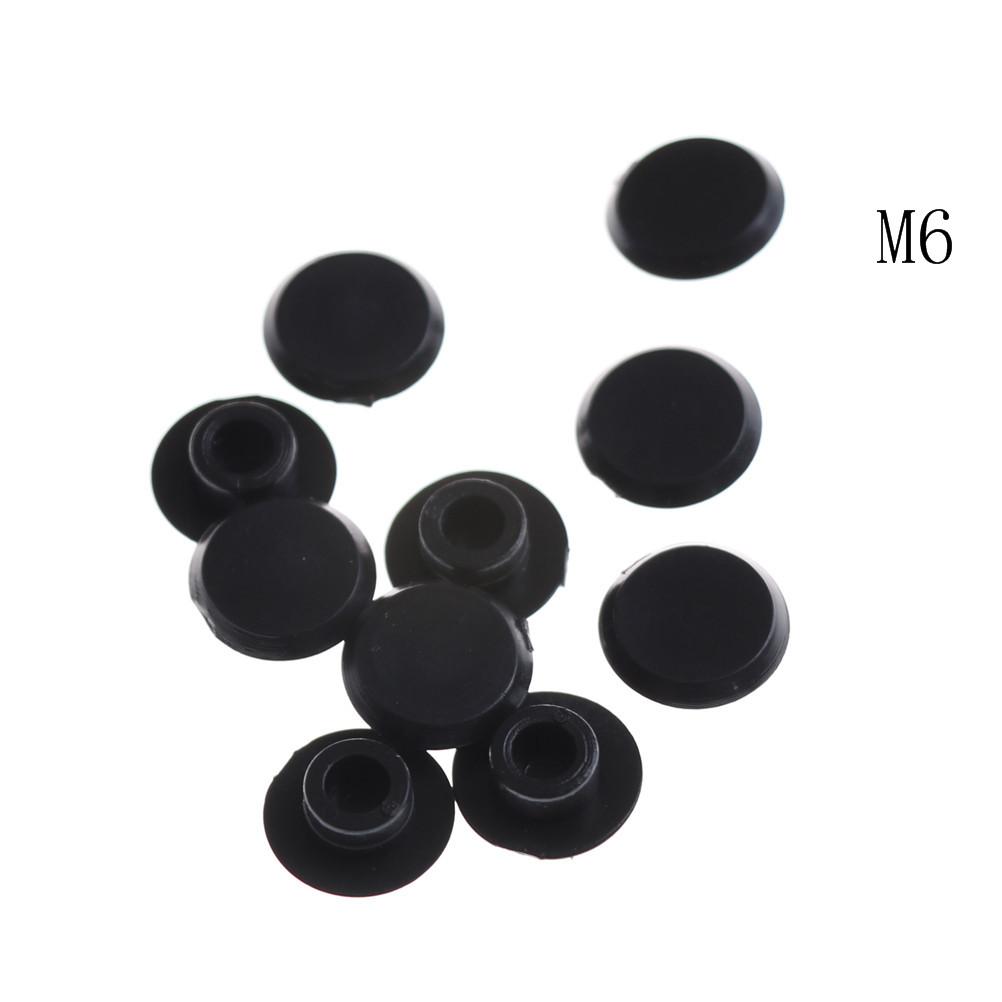 

10Pcs Hex Socket Allen Bolt Screw Nut Hexagon Head Cover Cap Protector M4 M5 M6 M8 M10 M12 For Against Dust And Dirt