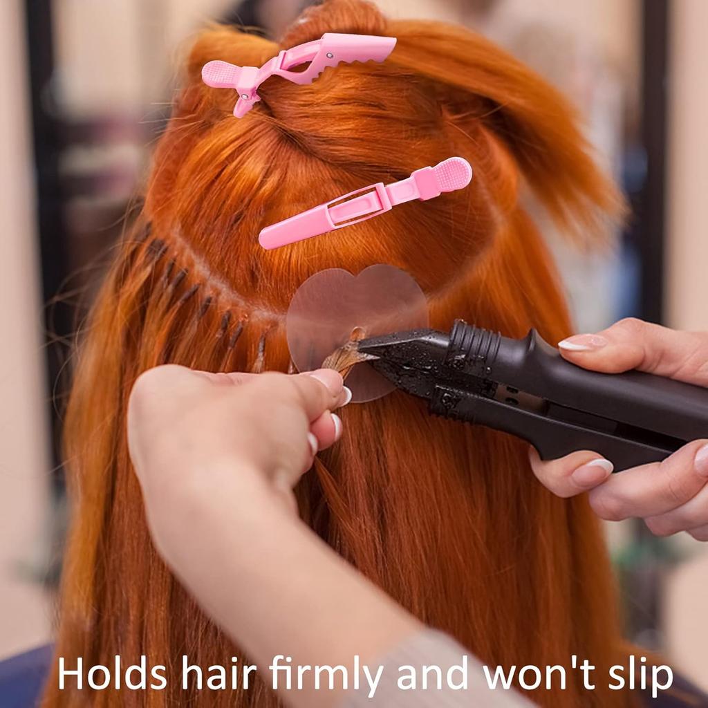 12Pcs Hair Clips for Styling Sectioning,Wide Teeth Design Professional Salon Alligator Hair Clips for Positioning, Perming