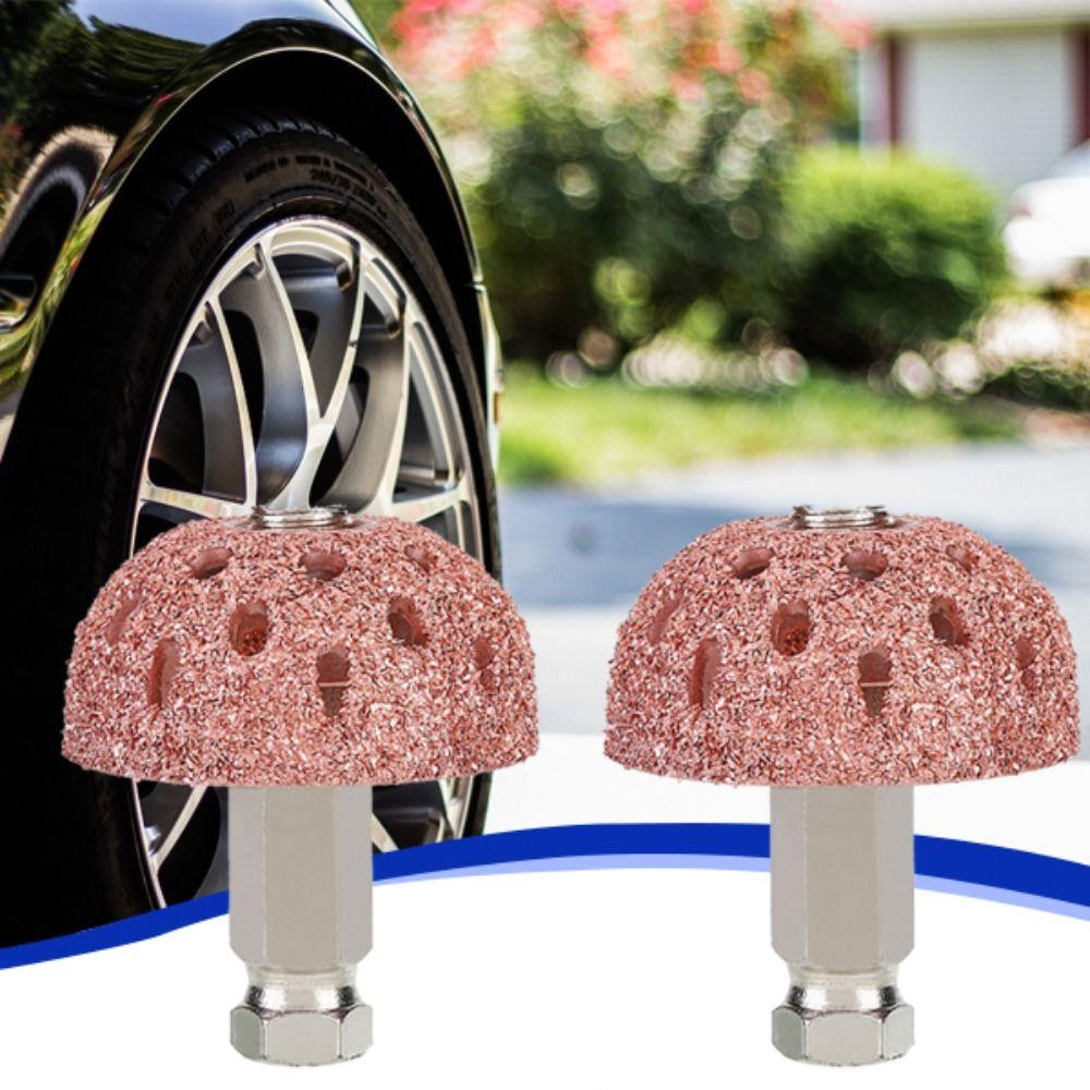 Tungsten Steel Tire Grinding Head Hemispherical Coarse Grit Tire Repair Tool Low-Speed High-Speed Tire Buffer Tool Buffing Wheel