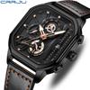 CRRJU New Belt Men's Watch Watch Simple Business Personality Men Fashion Waterproof