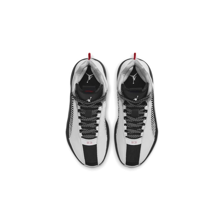 Air Jordan 35 GS White Black Kids Sneakers University-Red Metal-Silver CQ9433-101