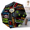 Gaming Player Zone Outdoor Automatic Umbrella Retractable Design with 8-Rib Durability Lightweight Perfect Gift for Friends Family