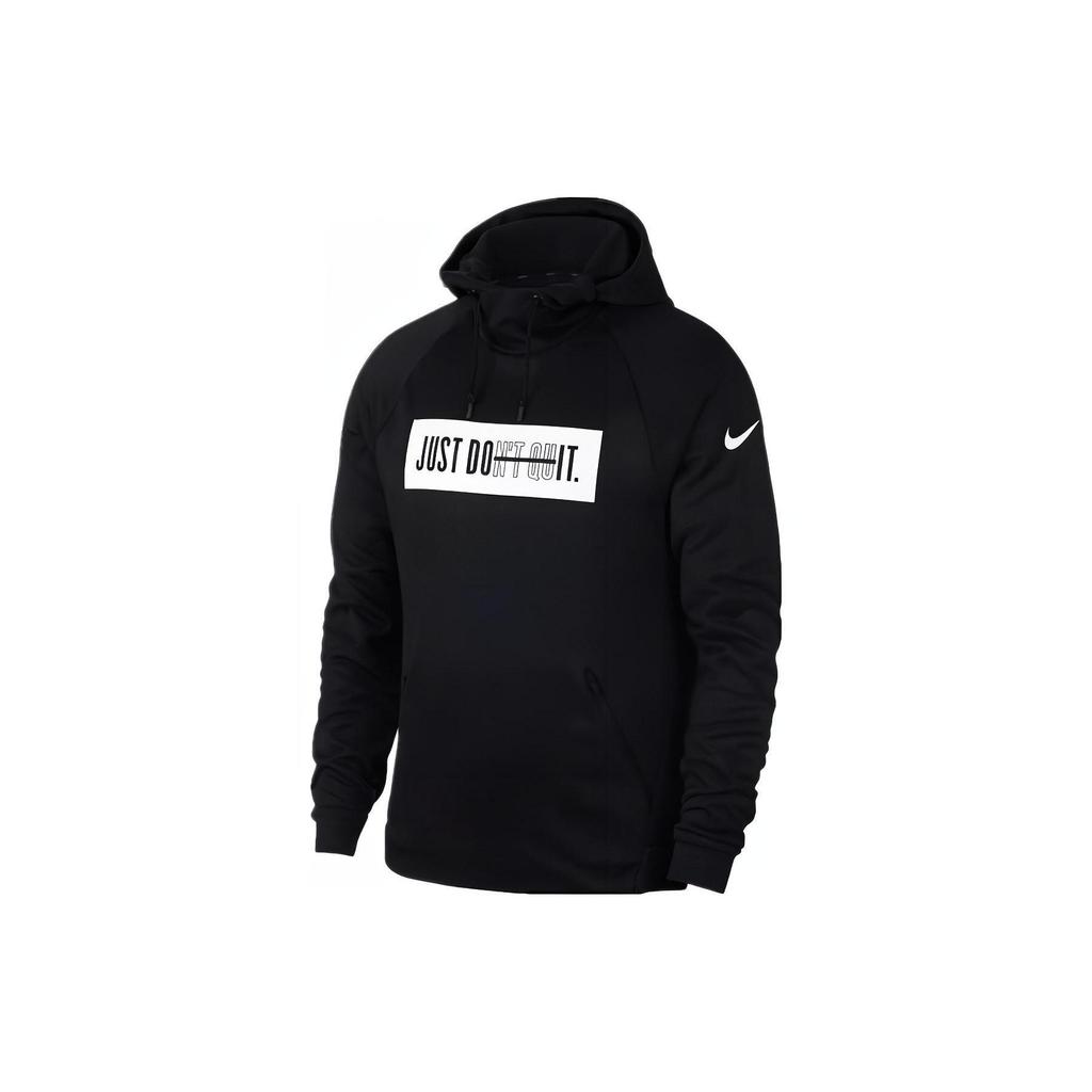 Nike Sweatshirts Men's Black Hooded Moderate Regular 931813-010