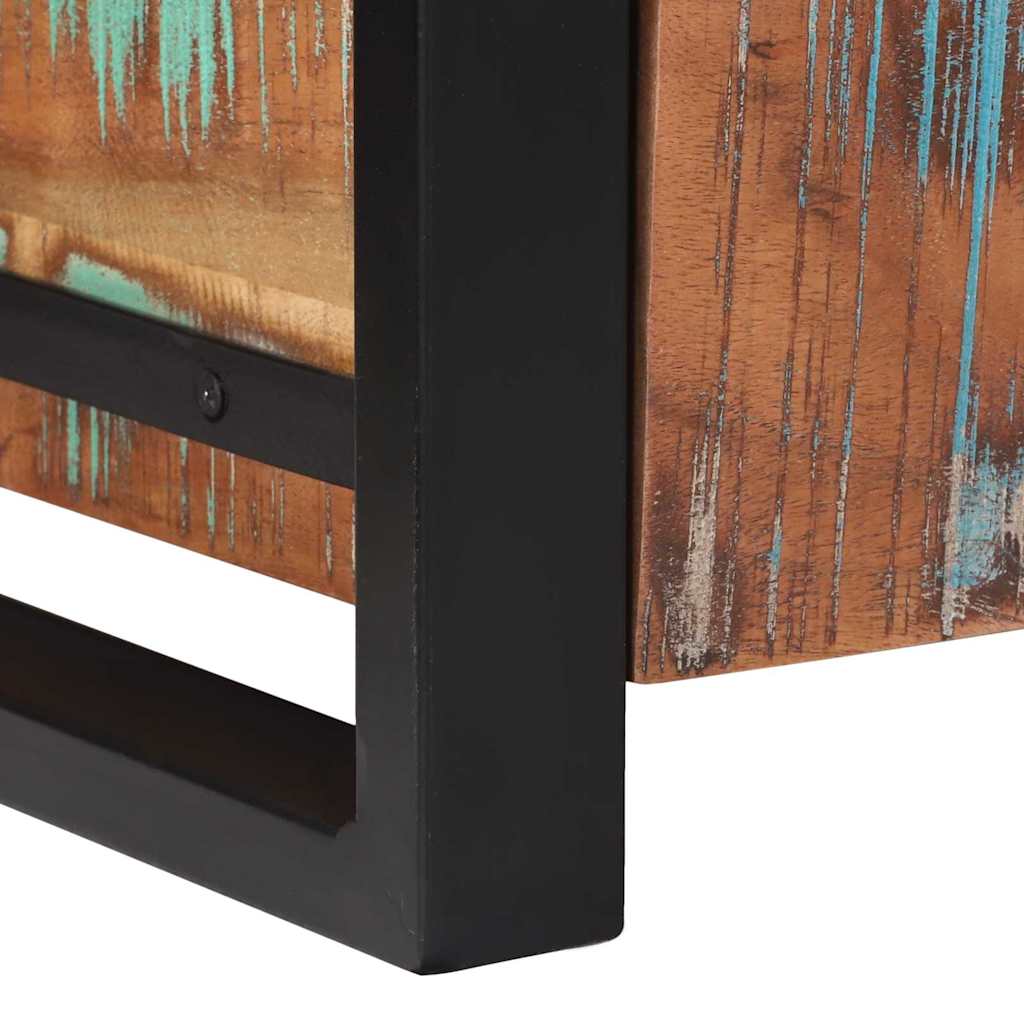 Storage Chest 40 X 30 X 30 Cm Solid Reclaimed Wood