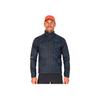 Salomon Logo Stand Collar Zip Warm Jacket Men Jacket Dark-Blue LC2099400