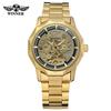 Winner Factory Gold Wrist Watch Custom Casual Montre Homme Saat Men Luxury Skeleton Automatic Men's Mechanical Watch