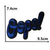 Letter Embroidery Hot Melt Adhesive Ironing Badge Cloth Sticker Diy Sewing Decorative Clothing Accessories Patch Cloth Sticker