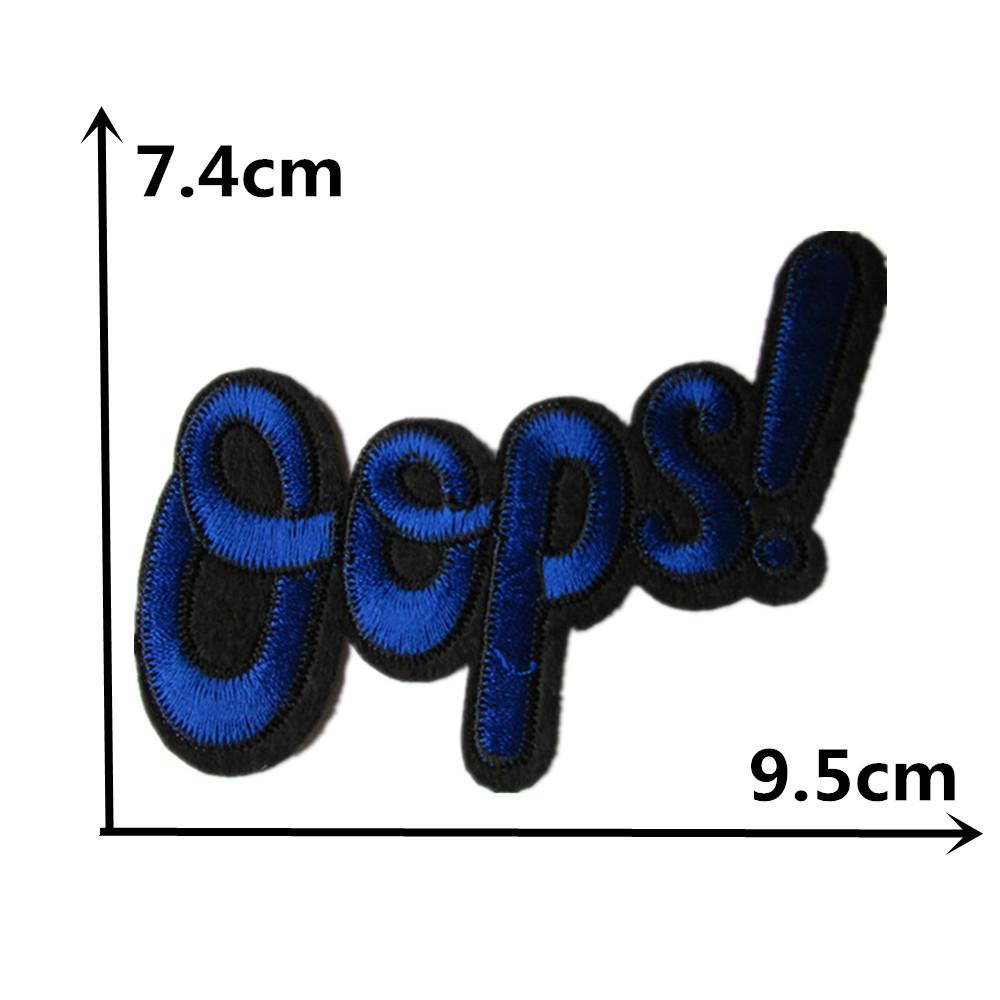 Letter Embroidery Hot Melt Adhesive Ironing Badge Cloth Sticker Diy Sewing Decorative Clothing Accessories Patch Cloth Sticker