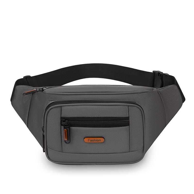 Waist Bag Men's Lightweight Chest Bag Oxford Shoulder Crossbody Bag