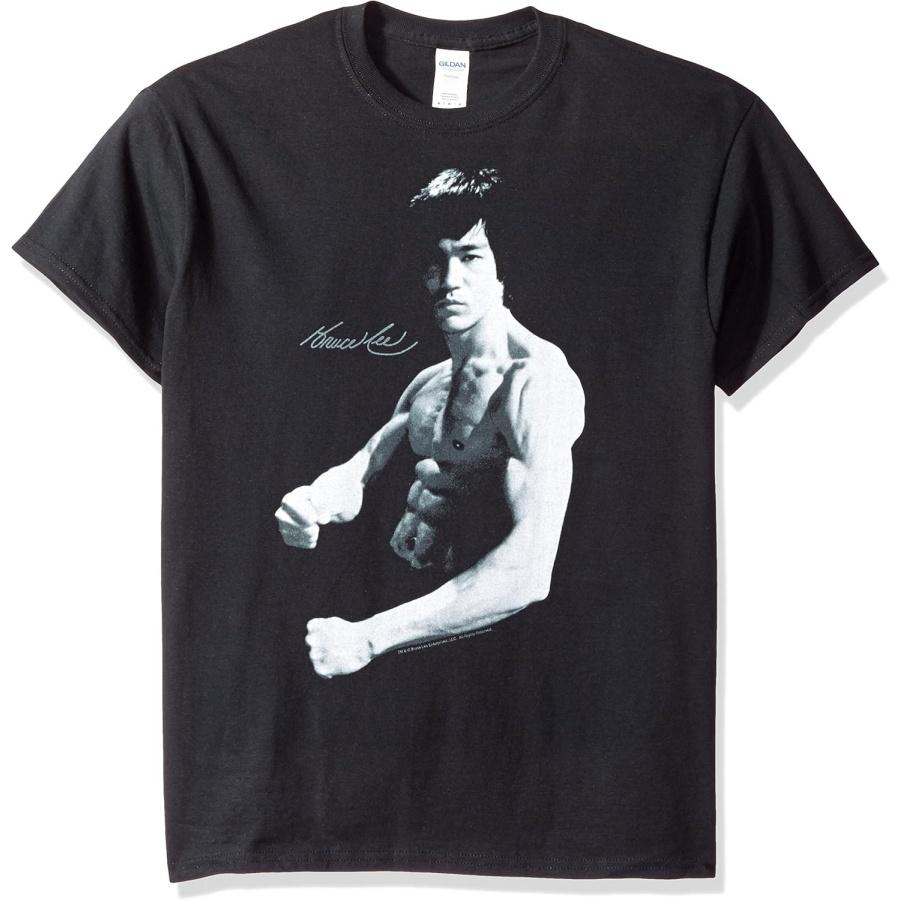 Мужская футболка с коротким рукавом Bruce Lee от Trevco S чёрный