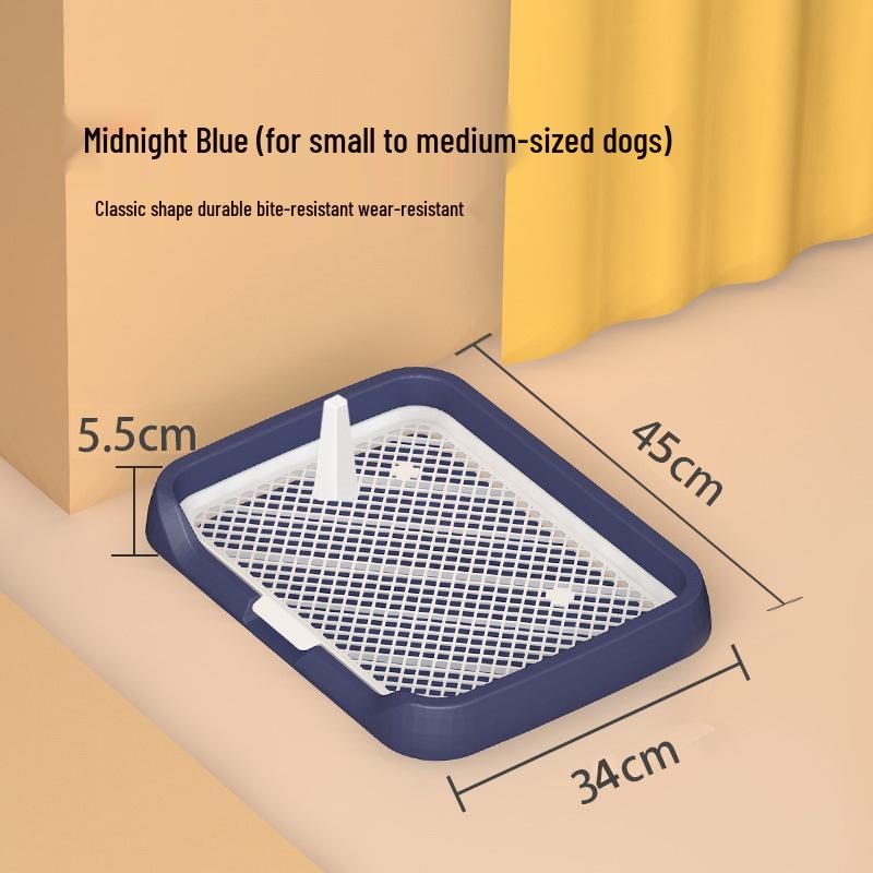 Flat Dog Toilet Urine Tray for Small To Medium Dogs – Ideal Pet Poop Solution