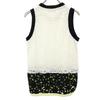 MSGM Made In Italy No Sleeve V Neck Cut 38 White System Best Women Used