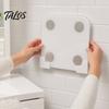 Weight Scale Storage Rack, Wall-Mounted Space-Saving Organizer, Adjustable Self Adhesive Scale Bracket, for Bathroom Gym Closet Laundry