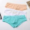 Men's Breathable Ice Silk Low Waist Boxer Briefs