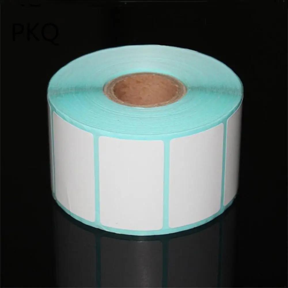 700pcs/Roll Stationery Sticker Cards Print Supplies Blank Tag Package Label Waterproof Adhesive Paper Thermal Sticker Hot Sale
