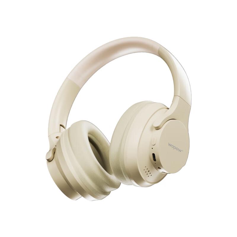 

WOPOW BTS01 Over-Ear ANC Noise-Cancelling Bluetooth Headphones