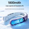 Portable Neck Fan: Long Battery Life, USB Rechargeable, Bladeless, Silent, Wearable and Compact
