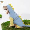 Hunderegenmantel mit Dinosaurier-Design, 4 Beine, Wasserdicht, Haustierkleidung, Sommer, Schwanzform, Regenmantel für große Hunde, Golden Retriever
