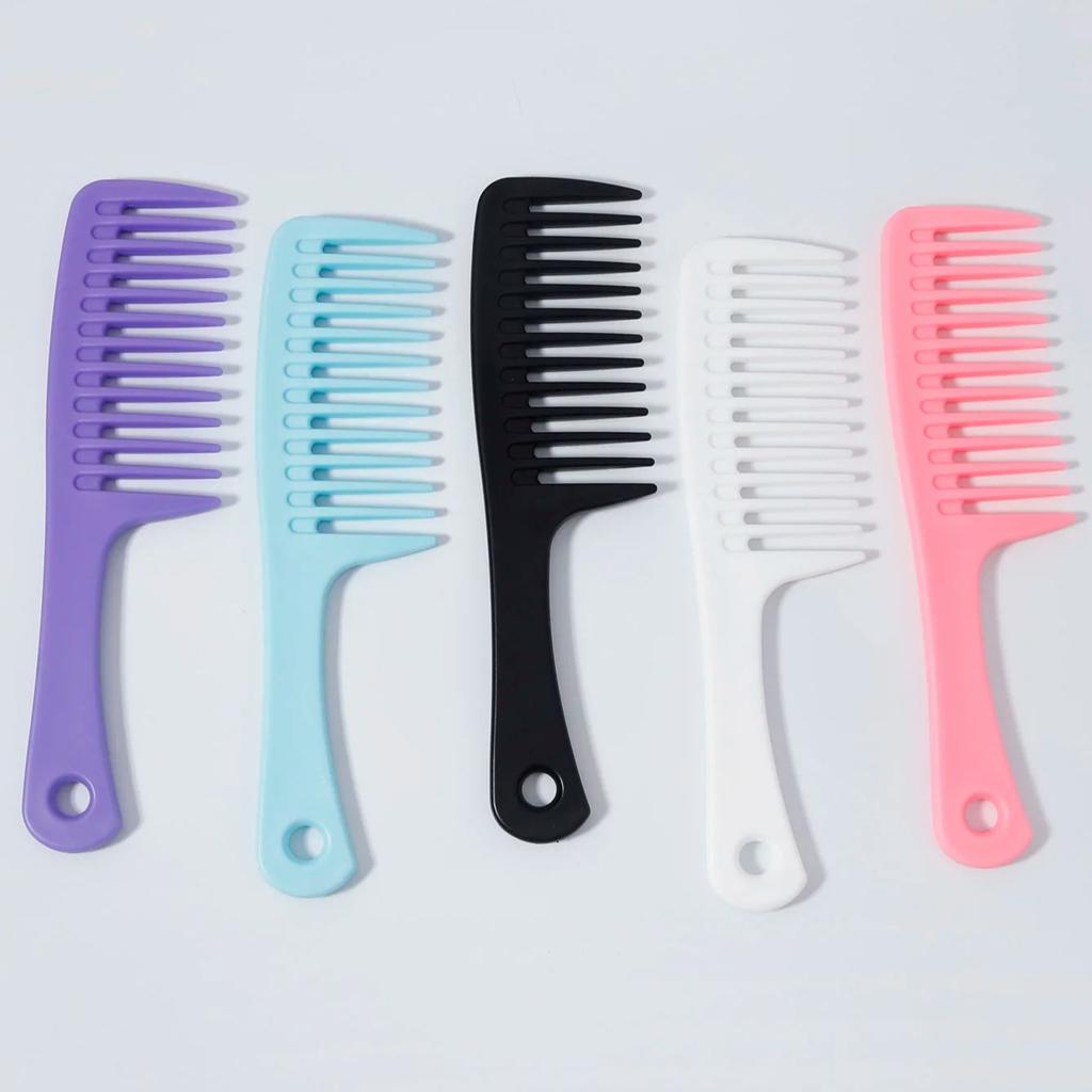 Kamm mit breiten Zinken, großer Haarentwirrkamm, ein Kamm geeignet für professionelles Styling und Haarpflege, speziell für Echthaarperücken