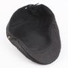 Monochrome Flannel Cap Men'S British Autumn Stitching Stitching Beret Women'S Forward Hat Painter Hat