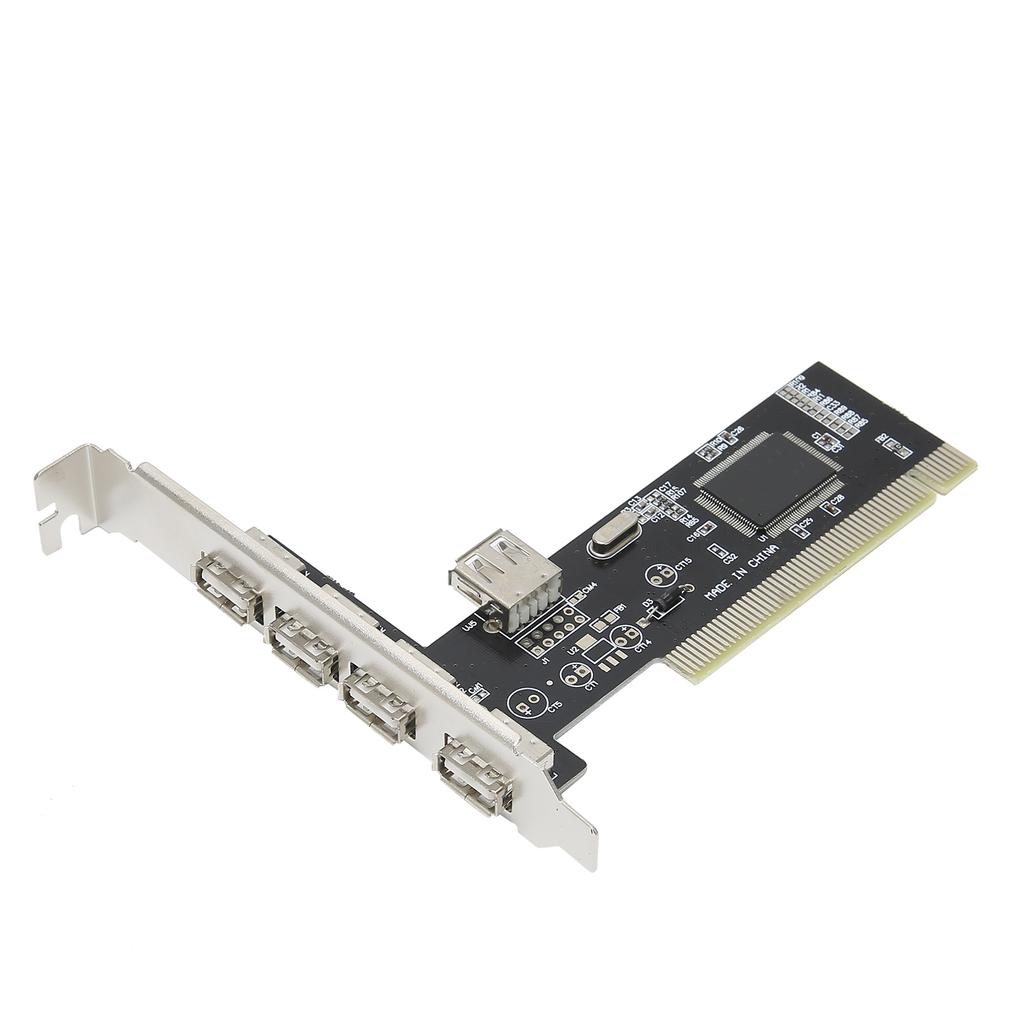 PCI Expansion Card To 4 Port USB2.0 Hub Adapter HighSpeed Converter Universal PC Accessories