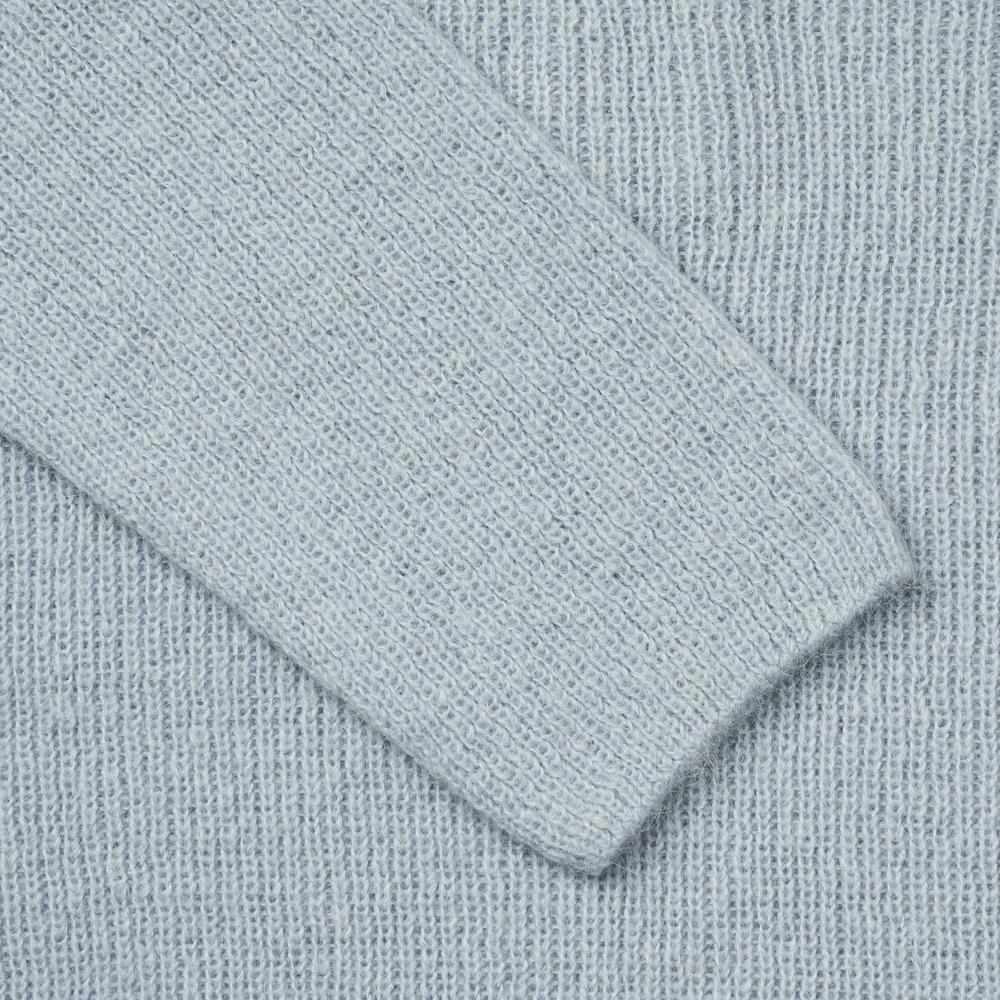 VERNO [Casual] Alpaca Collar Knit Sky Blue