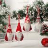 1PC Christmas Supplies Plush Ornament Hanging Santa Snowman Decoration Set Christmas Decorations 2025 Random style