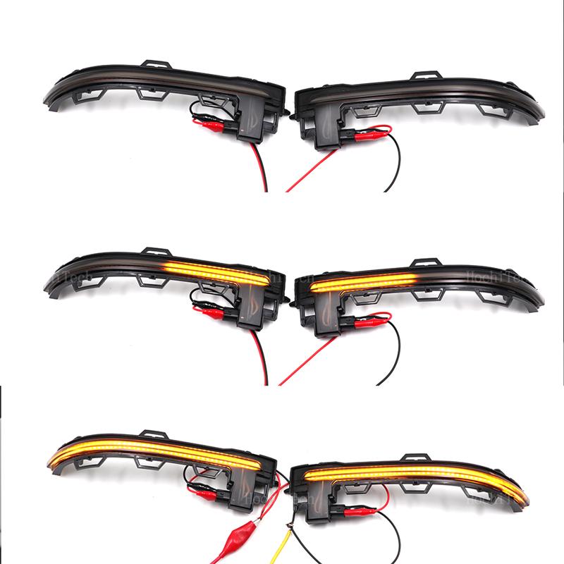 Yellow Dynamic Turn Signal Blinker Side Mirror Indicator Light Lamp for BMW X3 F25 X4 F26 X5 F15 X6 F16 2014-2018