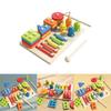 Wooden Montessori Tower Puzzle Toy For Toddlers Educational Development