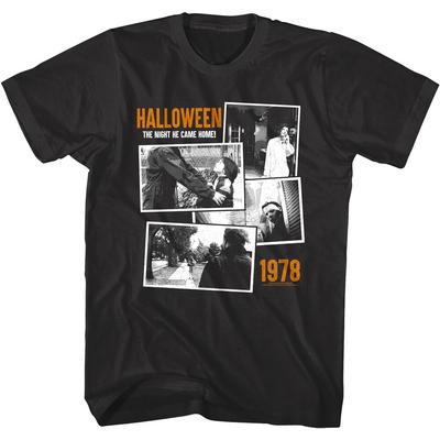 Halloween 1978 Filmstills Herren T-Shirt Massaker Horror Michael Myers Nacht