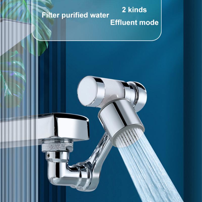 Universal Mechanical Arm Water Nozzle Kitchen Faucet Splash Filter Faucet Washing Pump Nozzle Extender Adapter For Kitchen Bath