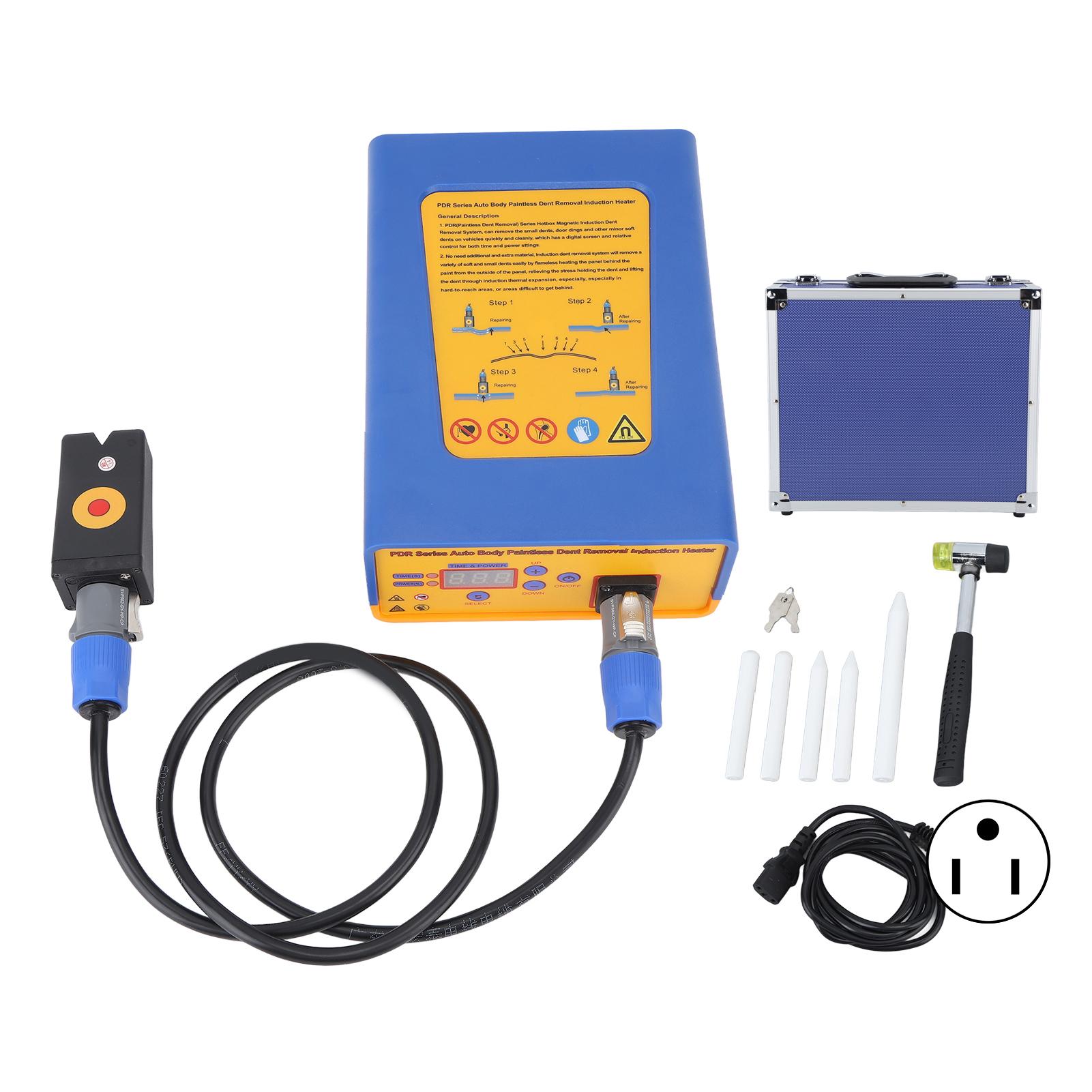 

Машина для ремонта вмятин на листовом металле, инструмент для ремонта вмятин на пластиковых лакокрасочных покрытиях, кран для удаления вмятин 1000 Вт