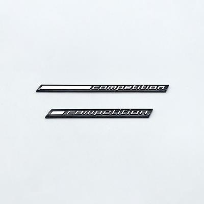 Car Side Emblem 3D Letters COMPETITION Rear Trunk Badge Logo Sticker for M1 M2 M3 M4 M5 M6 M7 M8 X3M X4M X5M X6M