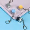 Keyboard Multi-Color Keychain Funny Pass The Boring Time Executive Desk Toy Keyboard Clicker Toy Relaxing Toy For Adults Kids