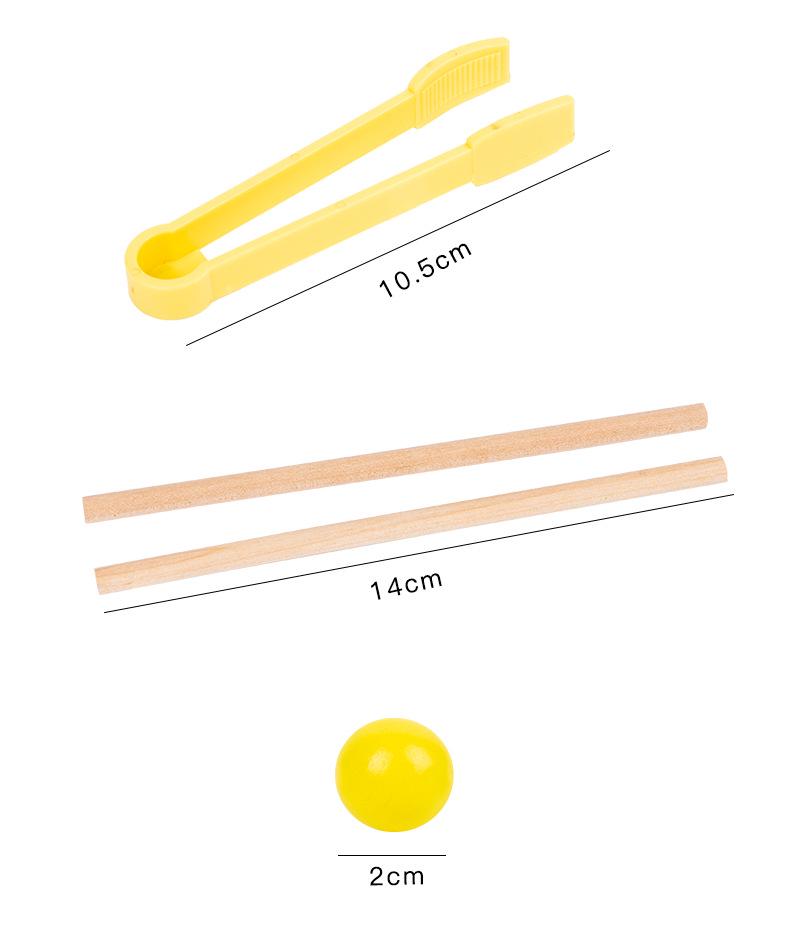 Wooden Bead Maze & Color Sorting Toy for Children's Early Education