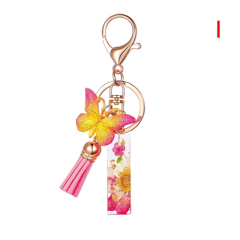 Breloc cu litere AZ bricolaj Suport metalic Breloc cu suspendare Breloc mașină pentru femei Inel cheie cu literă simplă Nume cheie Cadou de petrecere Bijuterii