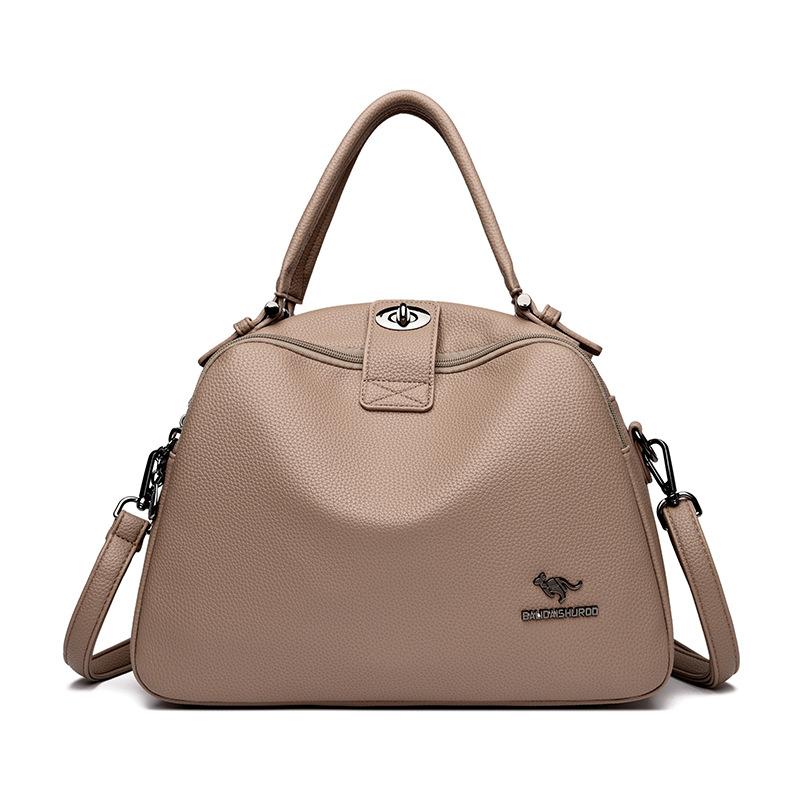 High-end Ladies' Handbag Mom's Bag Large-capacity Single-shoulder Crossbody Bag