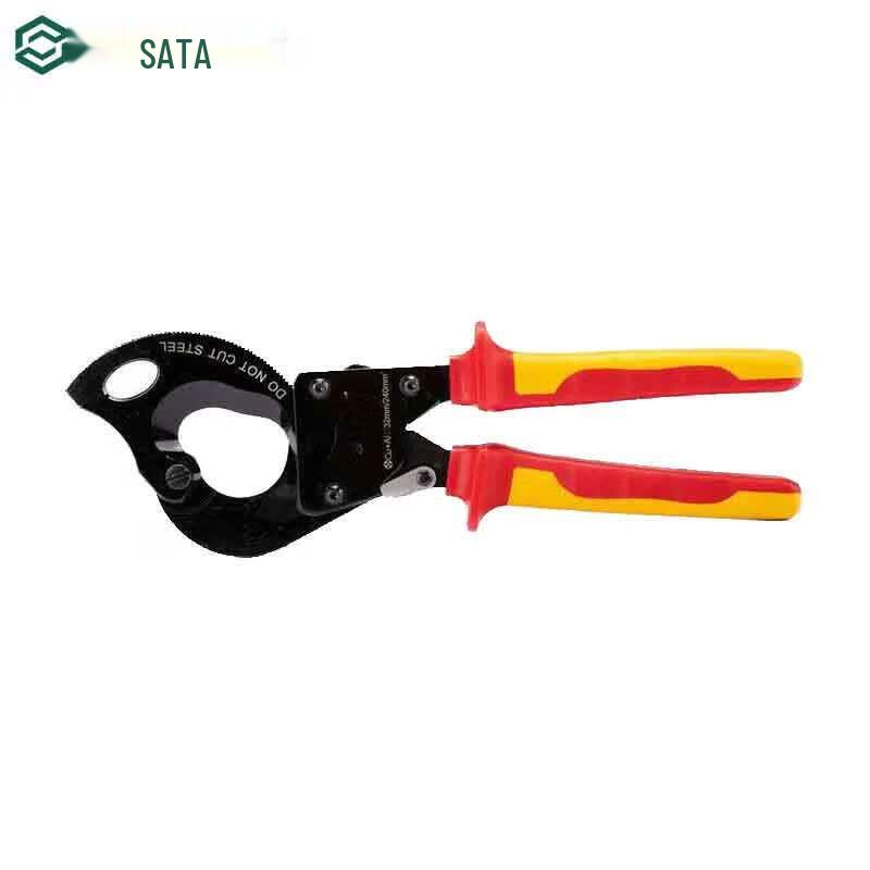 SATA VDE Insulated Ratchet Cable Cutter