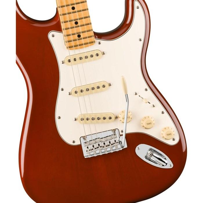 Fender Player II Stratocaster®, Maple Fingerboard, Transparent Mocha Burst with Soft Case