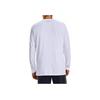 Under Armour Letter Print Crew Neck Training Long Sleeve T-Shirt Men Tops White 1329585-100