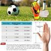 1 Çift Futbol Kaleci Futbol Antrenman Eldiveni Kalınlaştırılmış Aşınmaya Dayanıklı Kaymaz Fitness Eldiveni Koruyuculu Kaleci