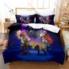 Graveyard Keeper Medieval Cemetery Simulation Pixel Game Character HD Print Bedding Set Duvet Cover 2 Pillowcases Bedroom Decor