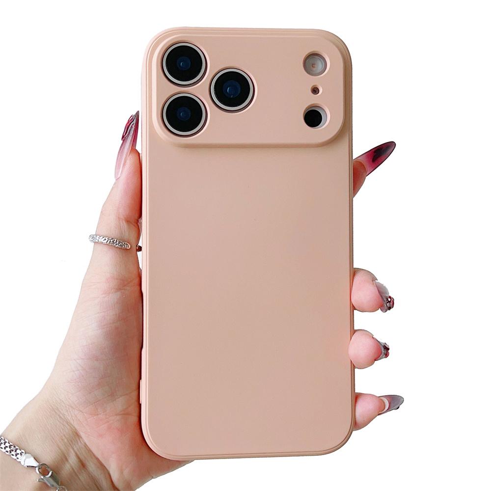  For iPhone 17 16 15 14 13 11 12 Pro Max Mini Air Ultrathin Non-Slip Cover Green Case Camera Protector Lens Simple Phone Case