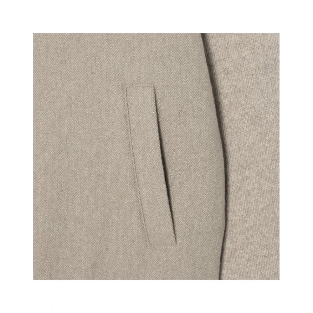 Lacoste Men S Stadium Neck Wool Hybrid Jacket Bh783e 54n 02S